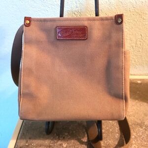 Fossil Canvas Messenger Bag